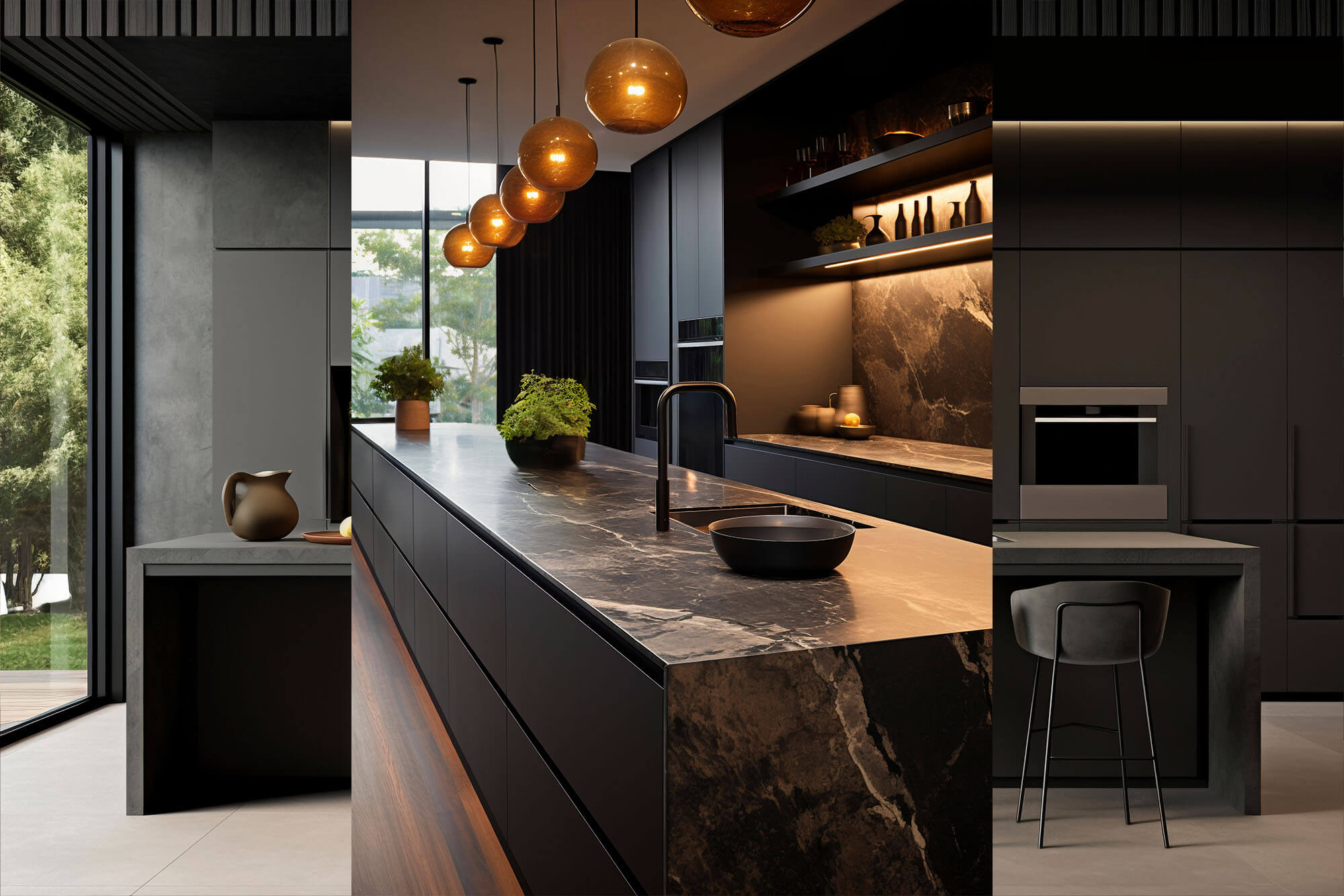 Team collaborating on a design