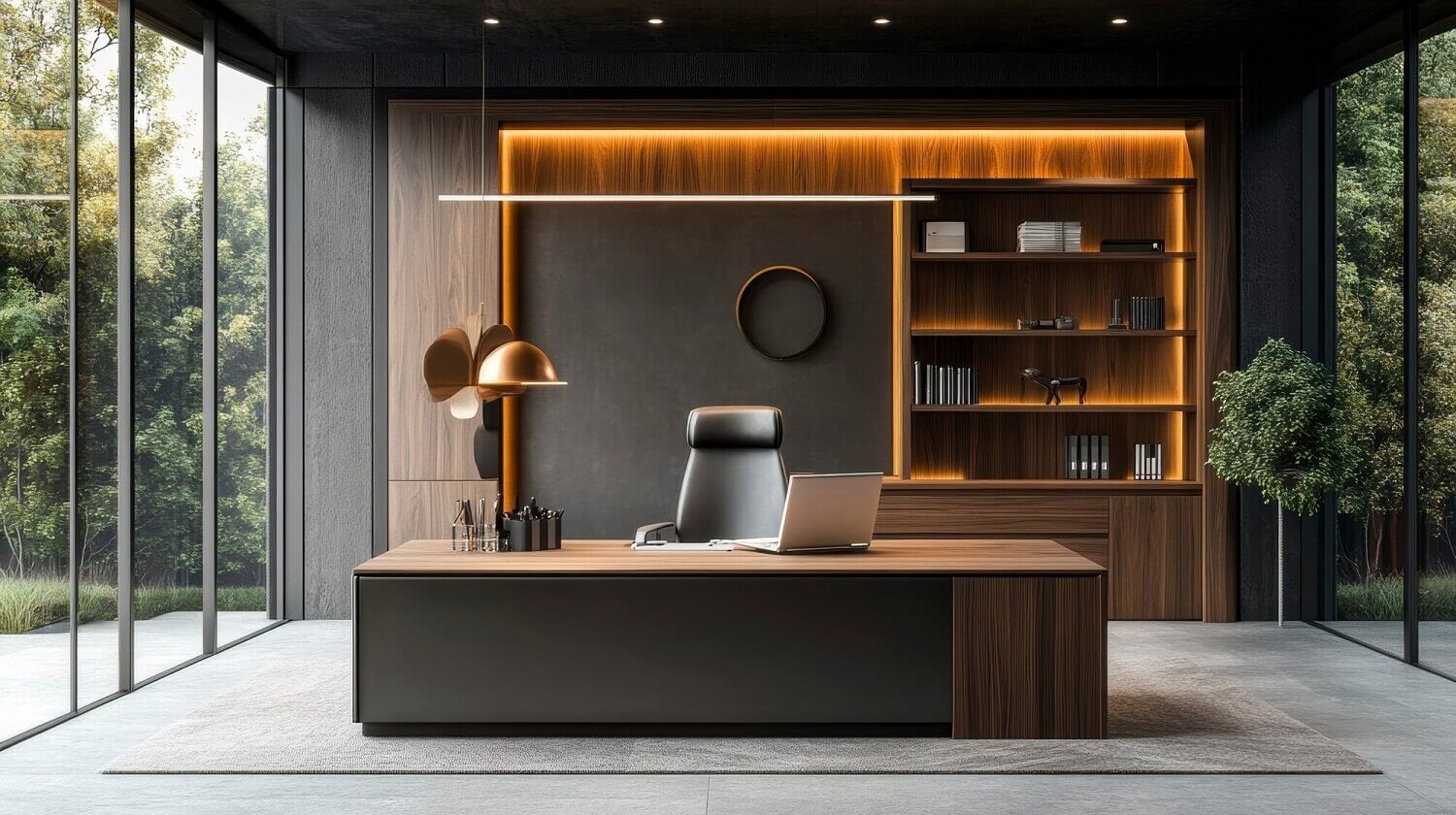 Modern Office Cabinet Design